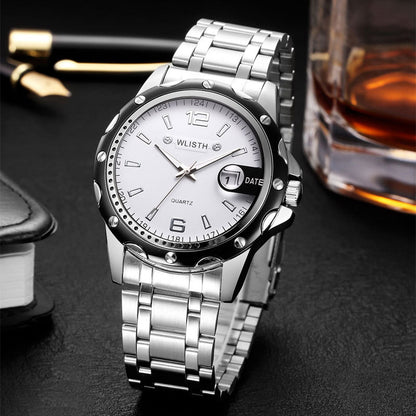 Orologio con calendario da uomo business
