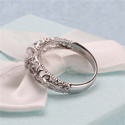 Anello barocco traforato