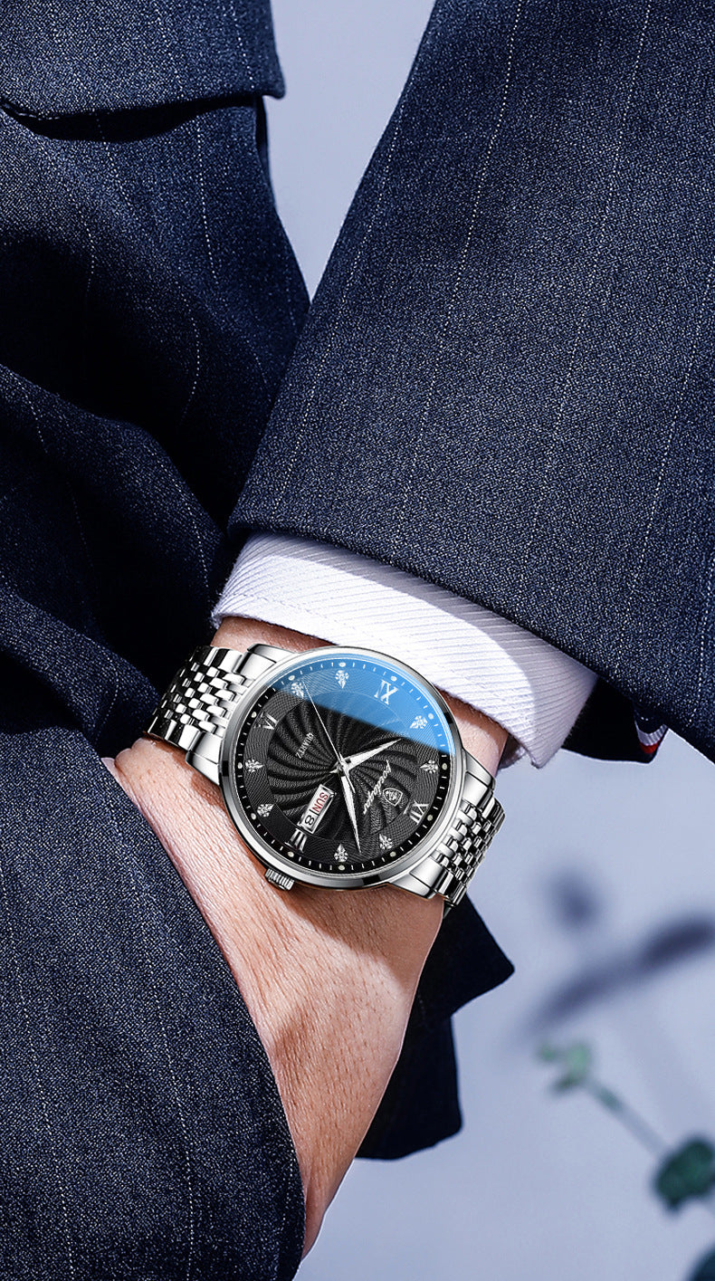 Orologio in acciaio da uomo