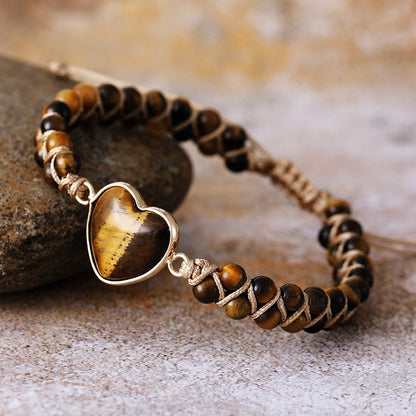 Bracciale Lapislazzuli Intrecciato
