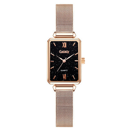 Orologio donna maglia lega