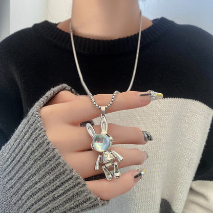 Collana Coniglio Meccanico