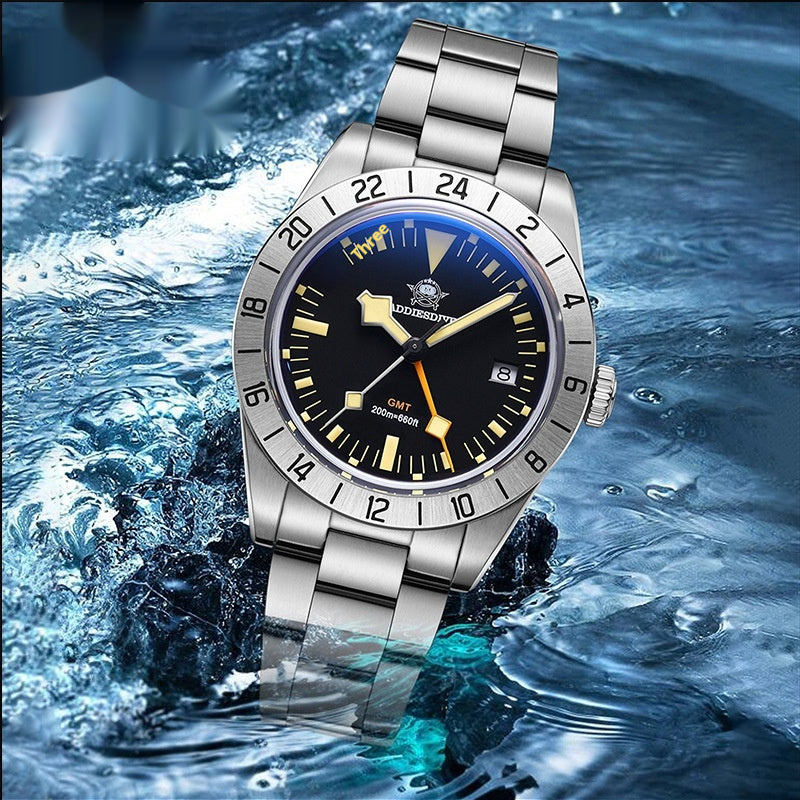 Orologio al quarzo luminoso impermeabile