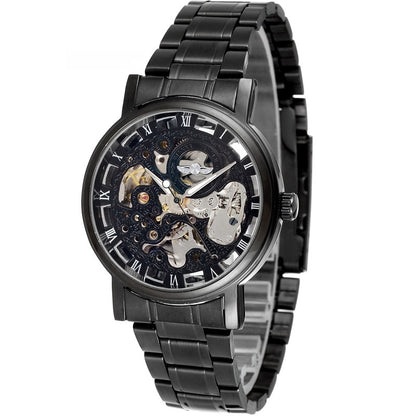 Orologio meccanico movimento visibile