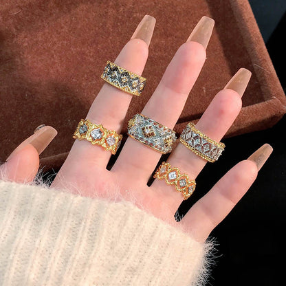 Anello Vintage Merletto