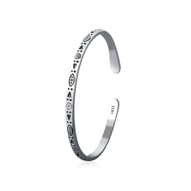 Bracciale argento charm vintage