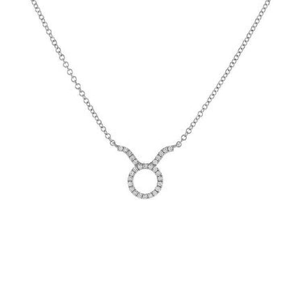 Collana zodiacale con zirconi