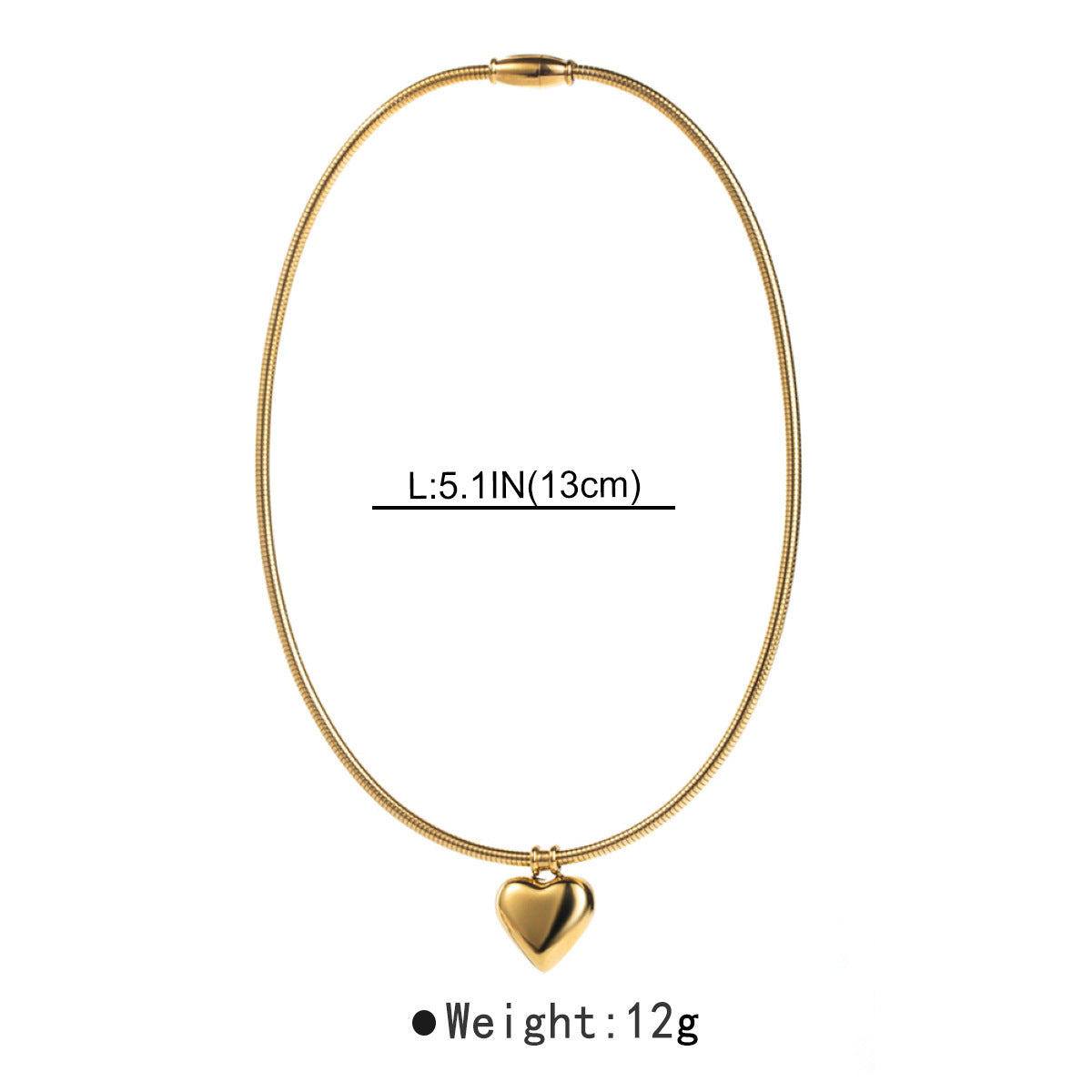 Collana d'acciaio