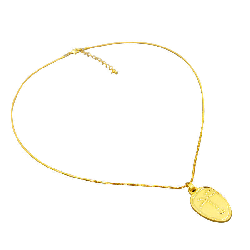 Collana moneta oro