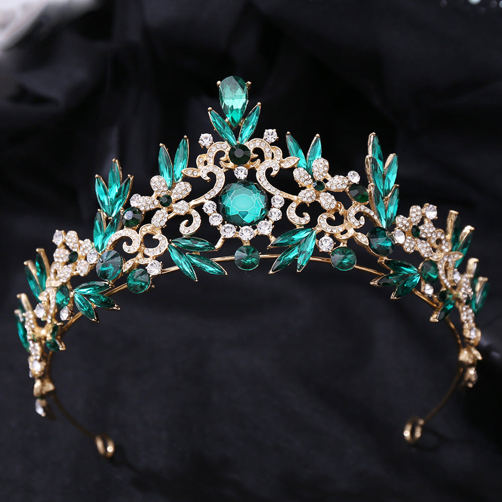 Fascia capelli strass barocco