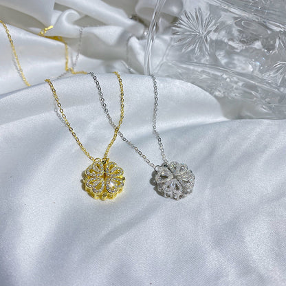 Collana Quadrifoglio magnetica