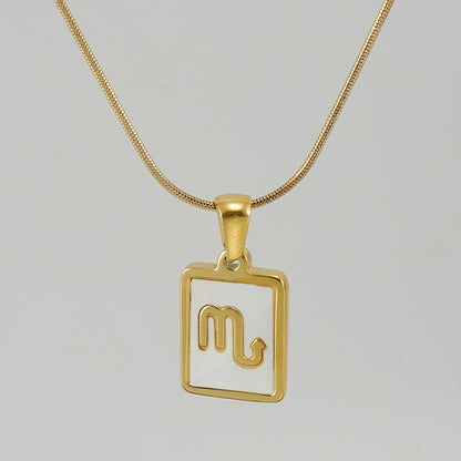 Collana costellazione acciaio