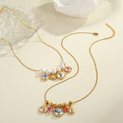 Collana girasole vintage