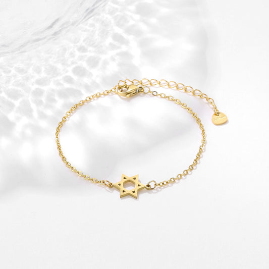 Bracciale stella a sei punte