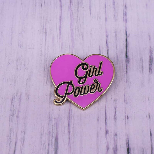 Spilla cuore Girl Power