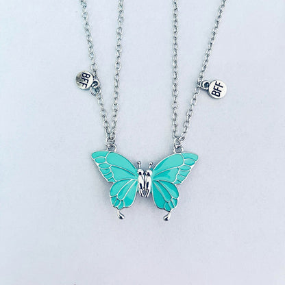 Collana Coppia Farfalla
