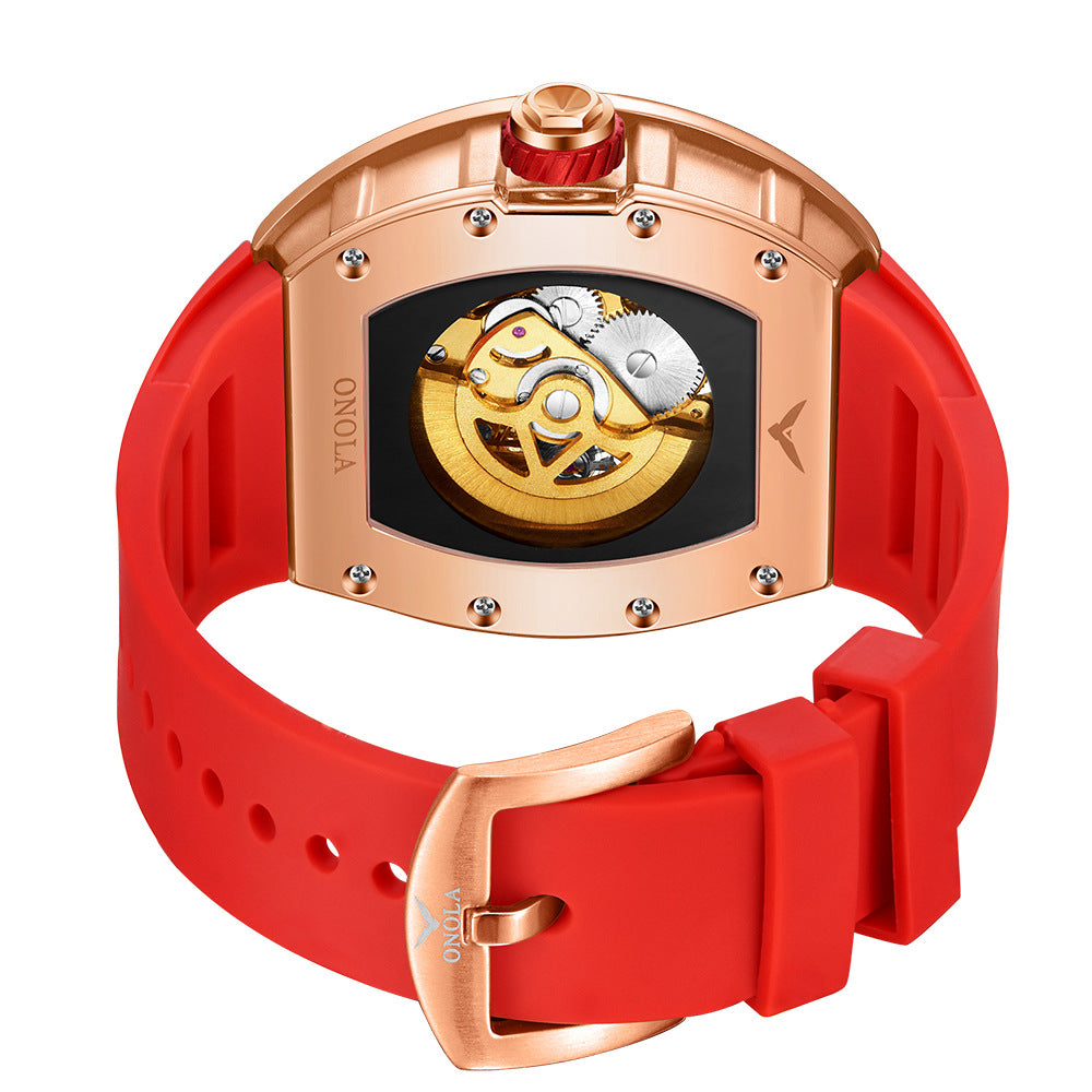 Orologio silicone automatico da uomo