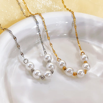 Collana décolleté titanio