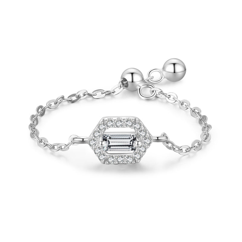 Anello farfalla zirconi diamante
