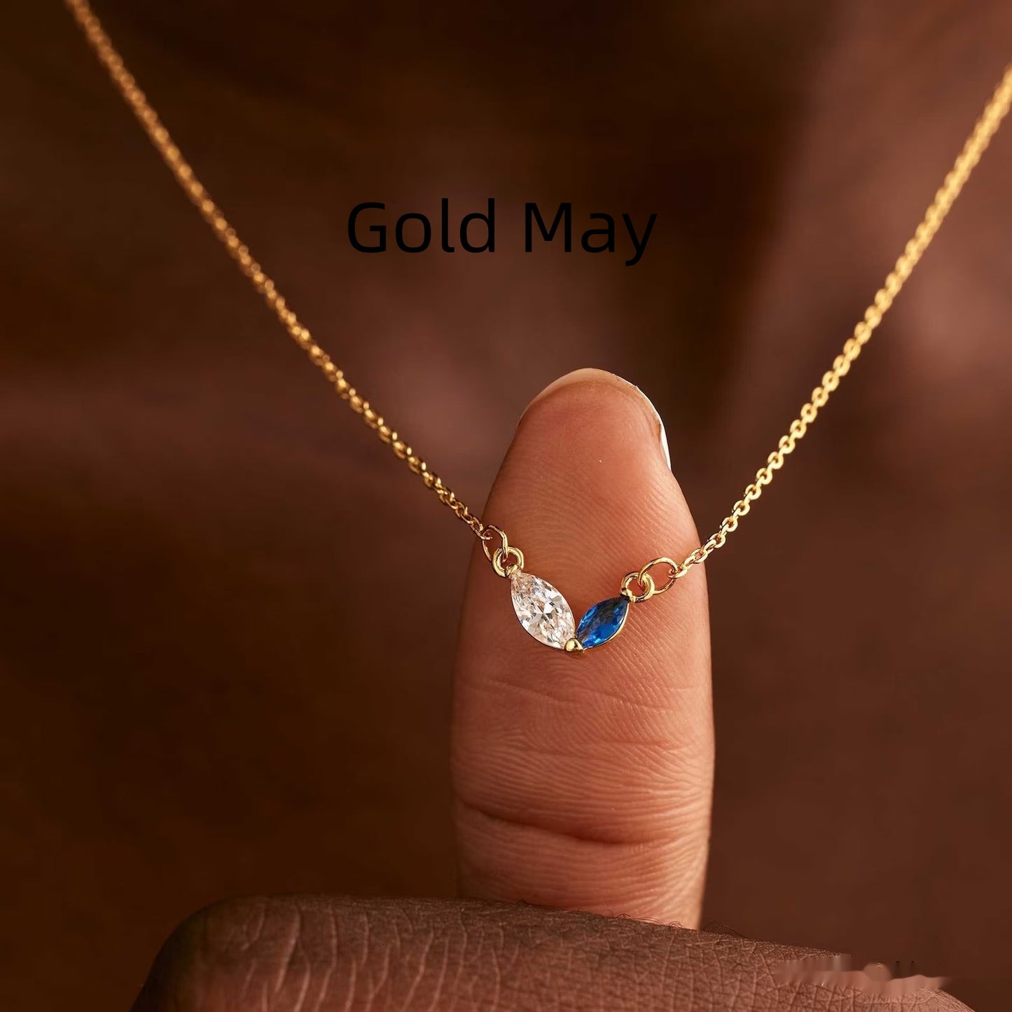 Collana cuore zircone acciaio titanio con pietra natale