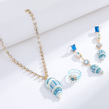 Collana conchiglia resina