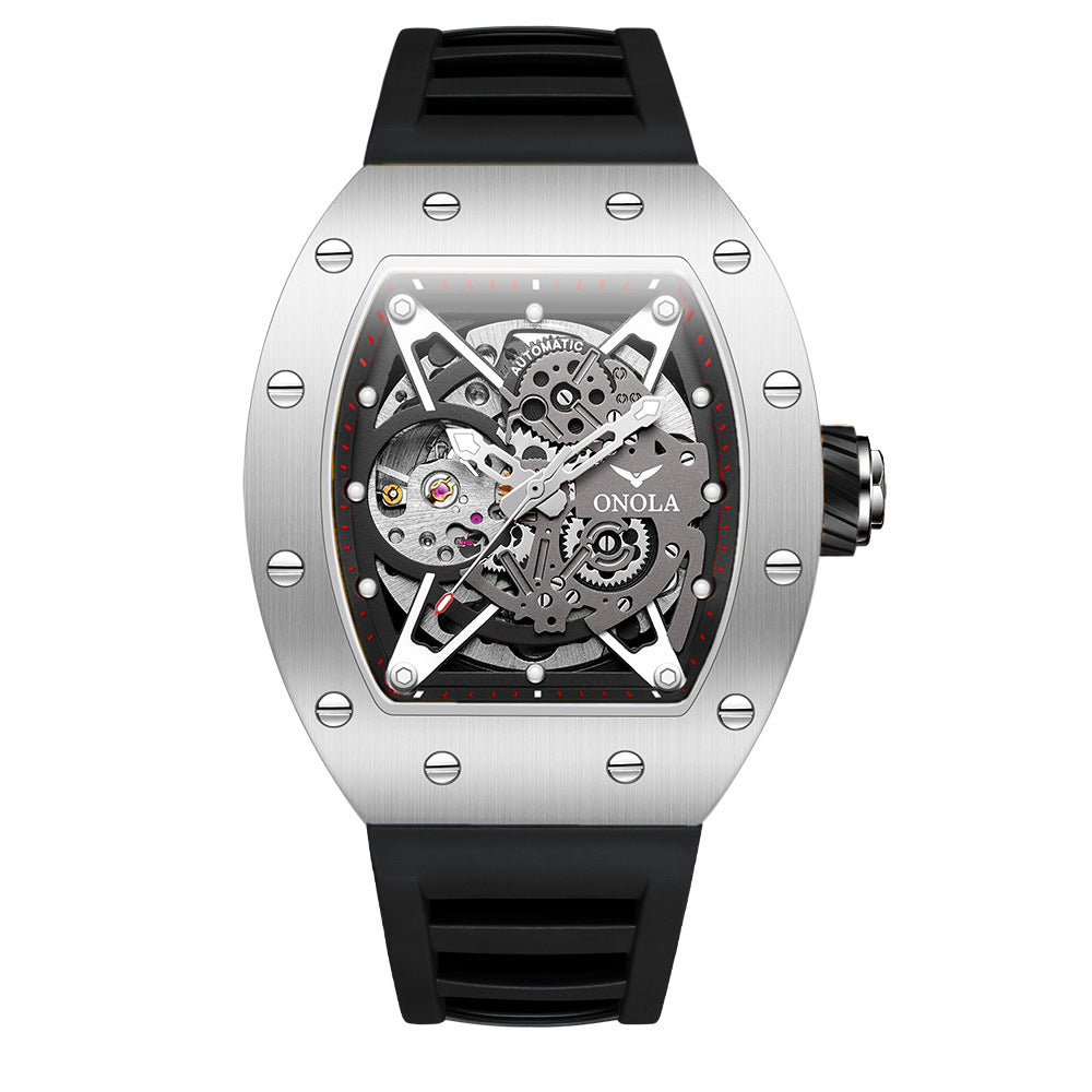 Orologio silicone automatico da uomo
