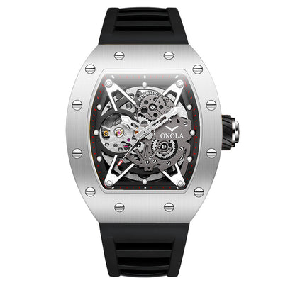 Orologio silicone automatico da uomo