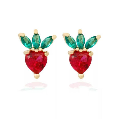 Orecchini frutto tropicale
