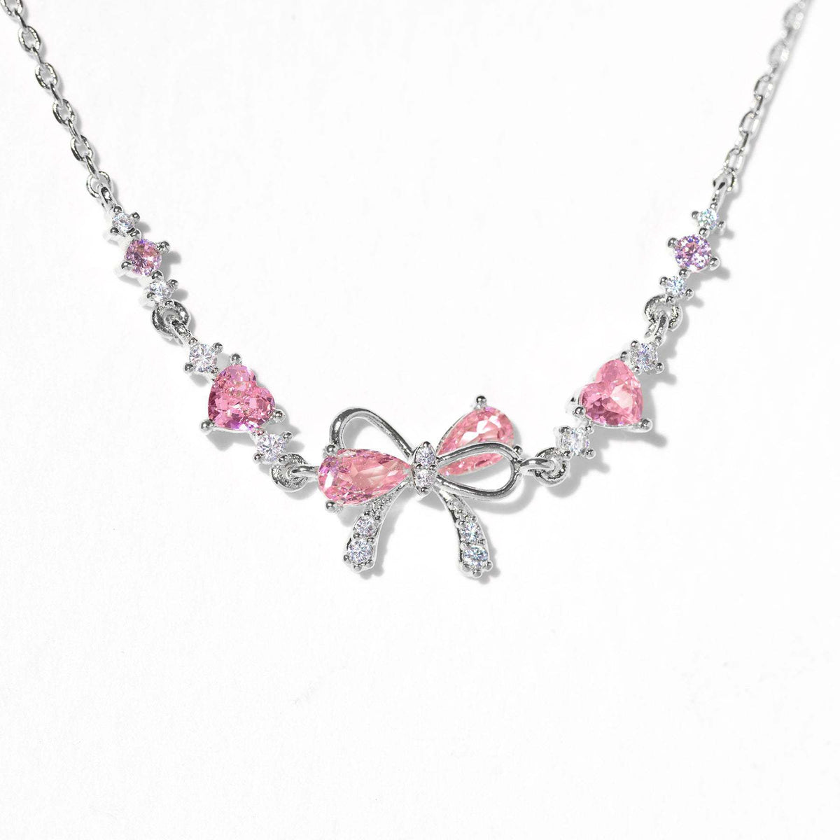 Braccialetto fiocco e cuore