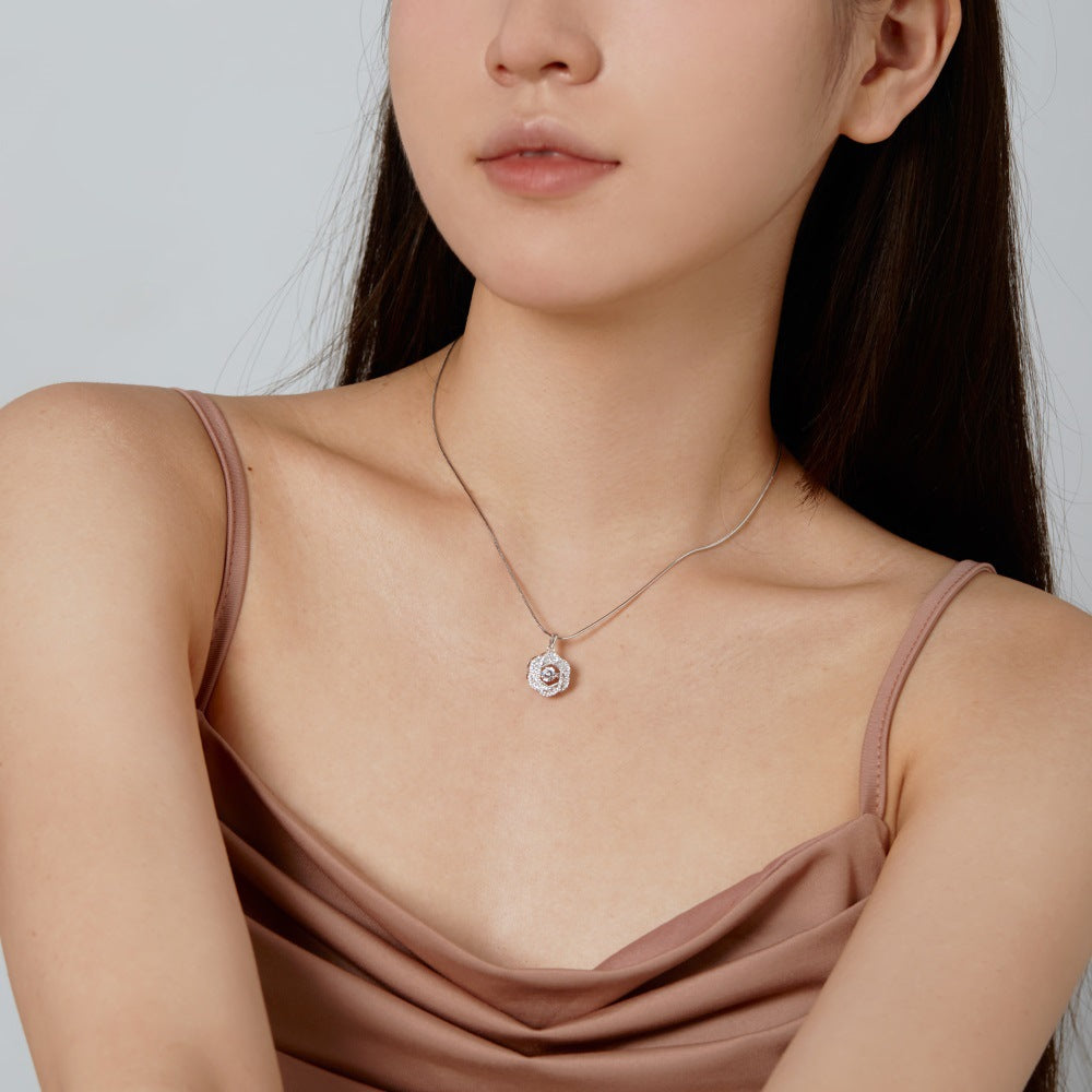 Collana fiore da donna
