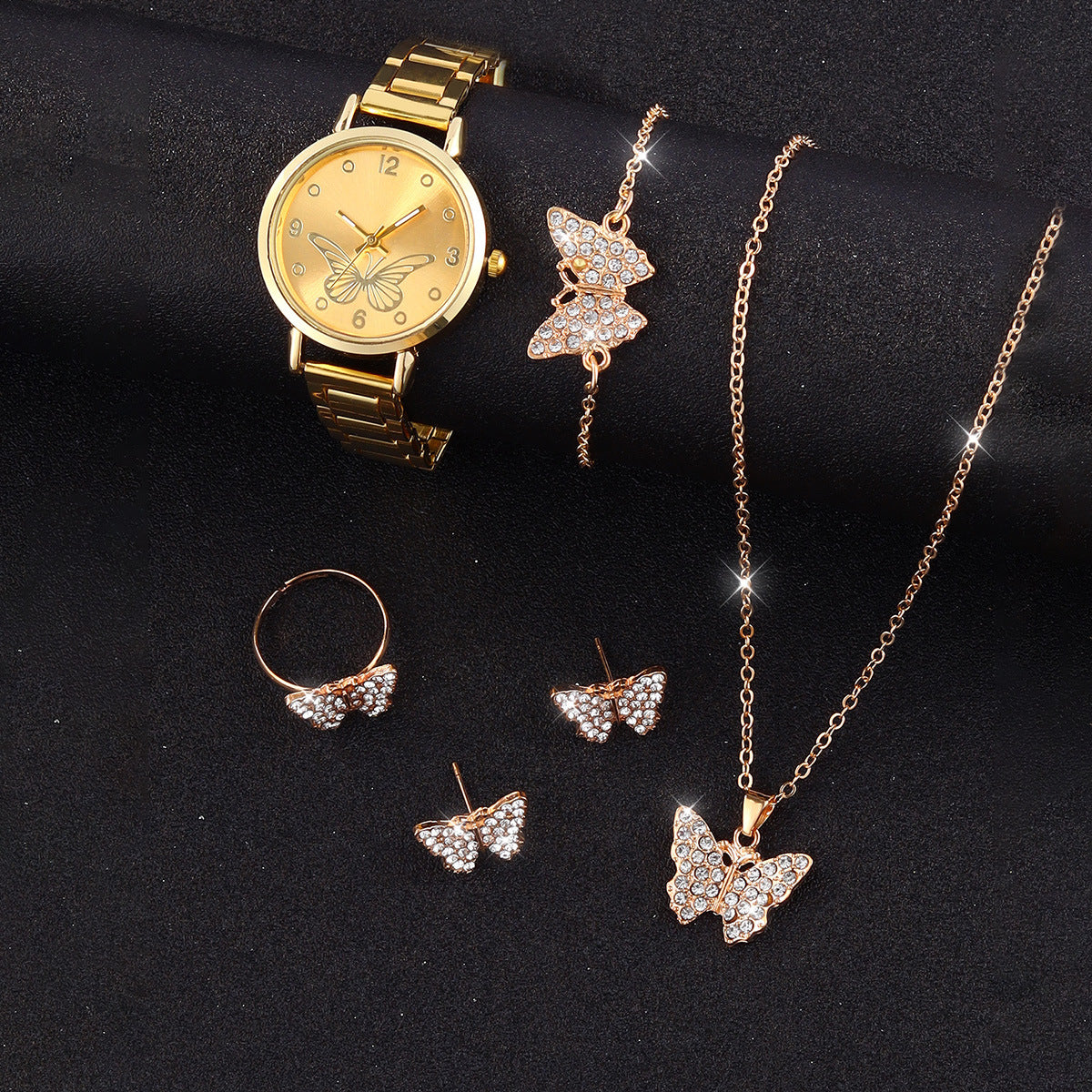 Orologio con quadrante farfalla