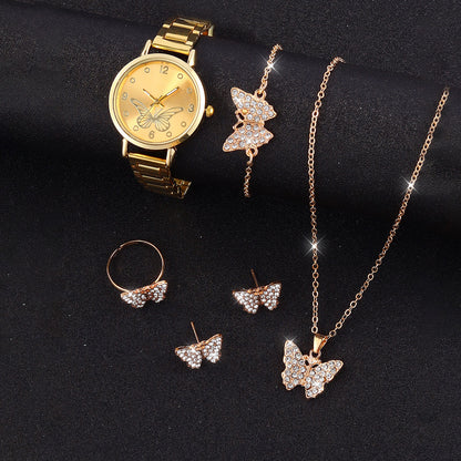 Orologio con quadrante farfalla