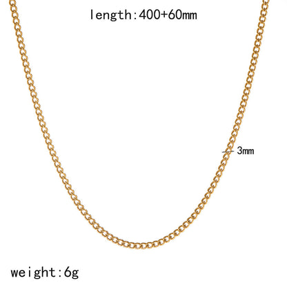 Collana acciaio inox personalizzabile