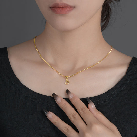 Collana cristalli geometrici