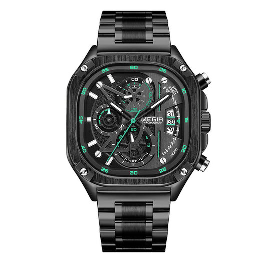 Orologio Farfalla da uomo quadrato
