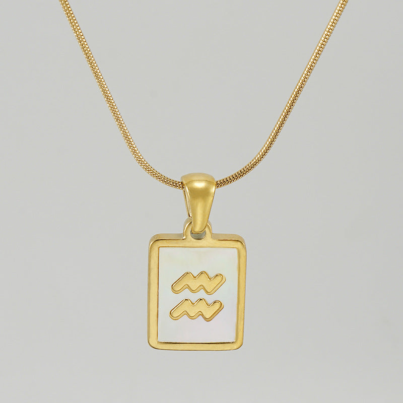 Collana costellazione acciaio