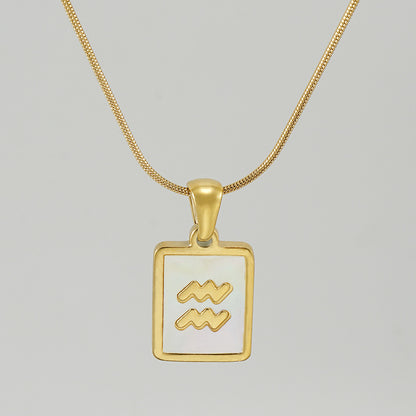 Collana costellazione acciaio