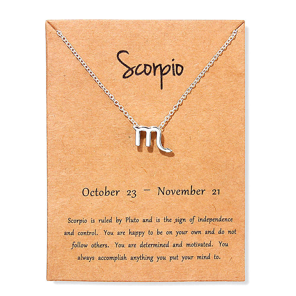 Collana segno zodiacale da donna