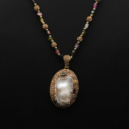 Collana acqua dolce barocca