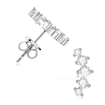 Orecchini moissanite
