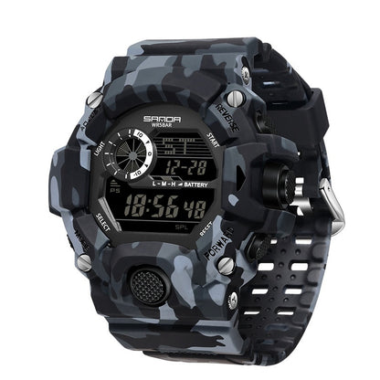 Orologio sportivo mimetico multifunzionale