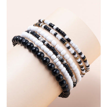 Bracciali boho con perline