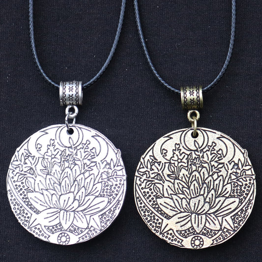 Collana mandala fiore