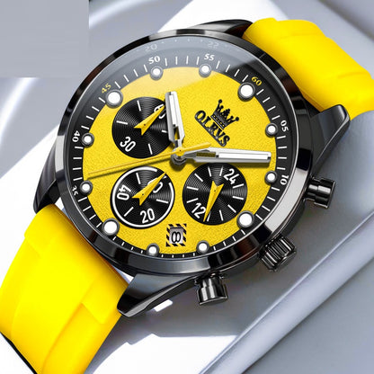 Orologio uomo quarzo multifunzione