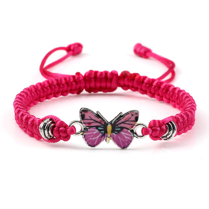 Bracciale Intrecciato Farfalla