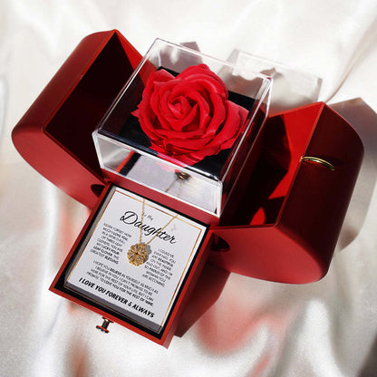 Collana Cuore Quadrifoglio Zircone