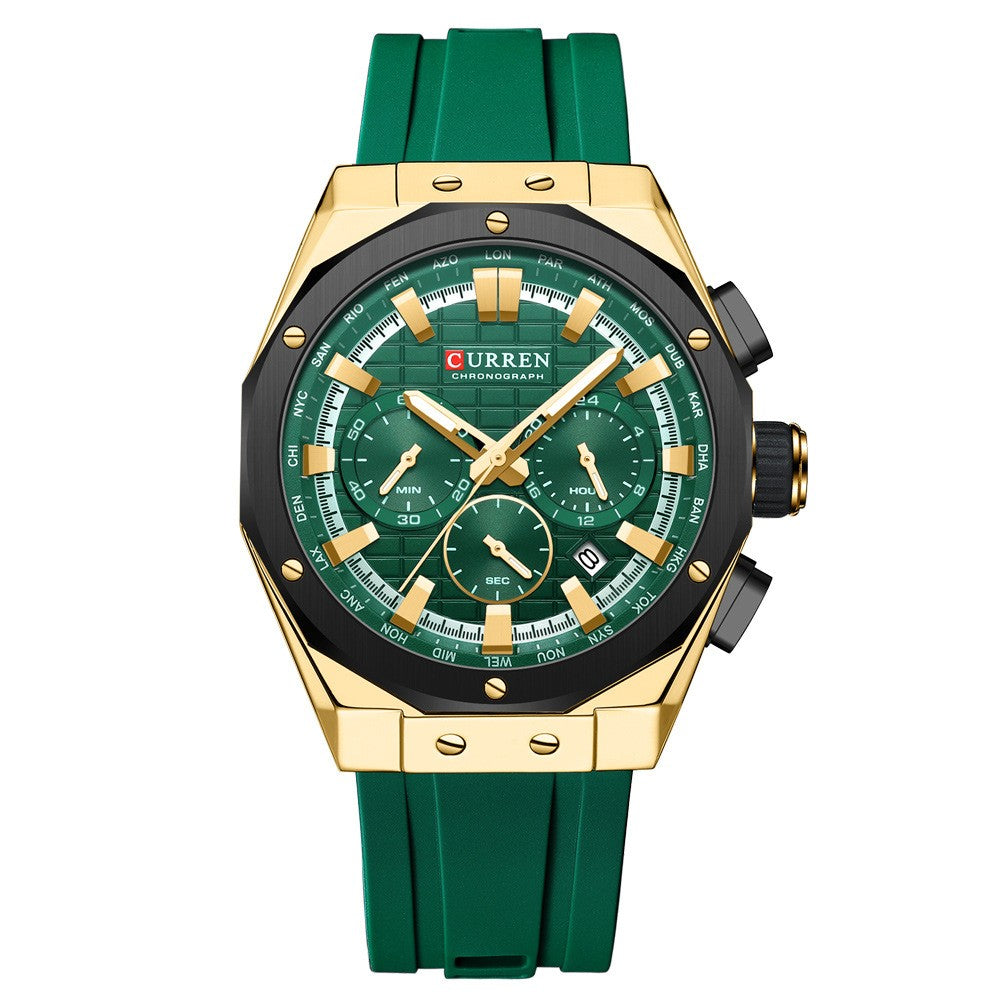 Orologio calendario da uomo business