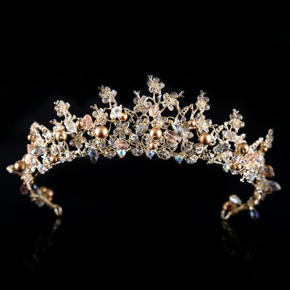 Tiara barocca in lega