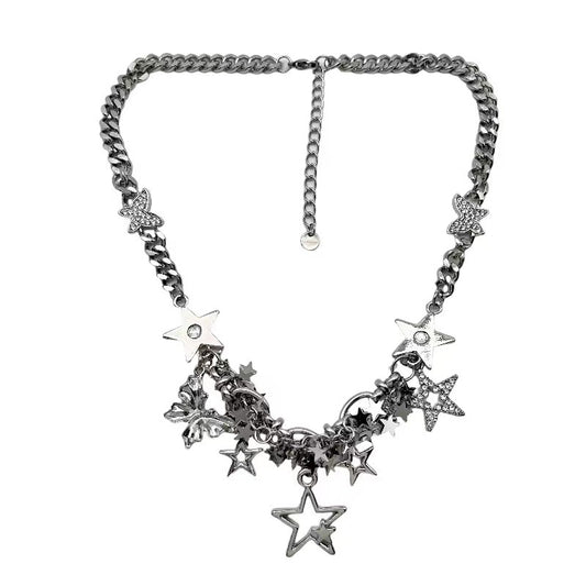 Collana farfalla e stelle