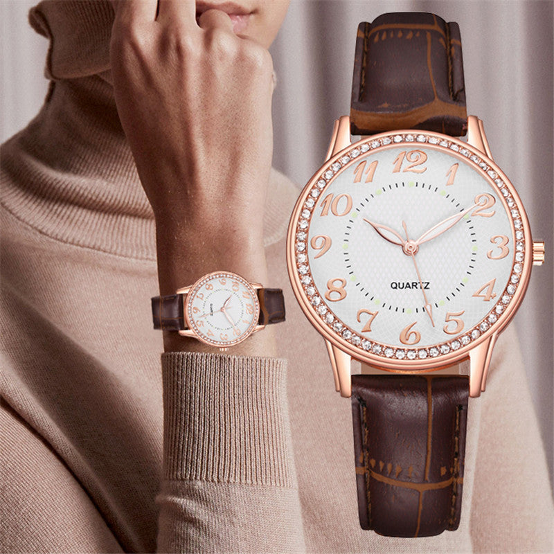 Orologio da donna con diamanti